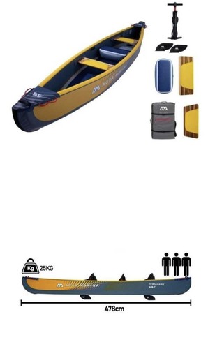 Kayak gonflable aqua marina - gonflable,