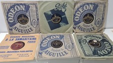Lot 6 Disques 78 Tours Odeon