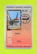 Cora / Match Card - Planes - Cars - No.005 - Echo