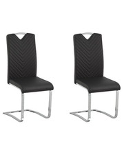Beliani - Lot de 2 Chaises