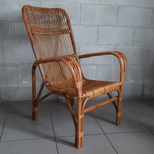Fauteuil En Bambou Et Rotin