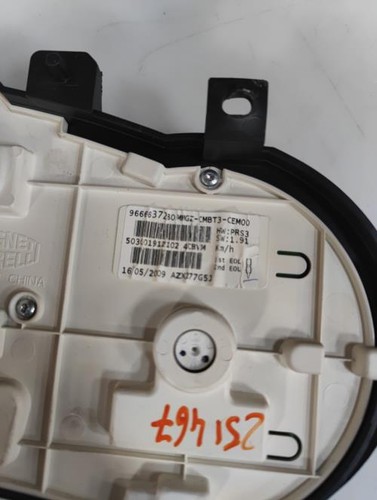 Compteur peugeot 206 6103hp - compteur,