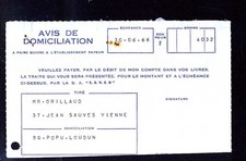 notice of domiciliation in st jean sauves vienne