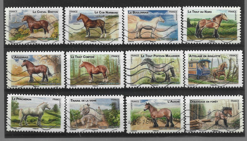 Serie 2013 chevaux trait - 2013,