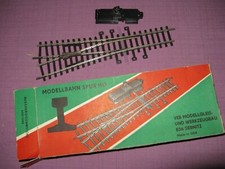 Switch for electric trains HO