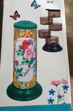 Épices/herbes, récipients à sauce, 5 appartements séparés, étanche à l'air.  Neuf 