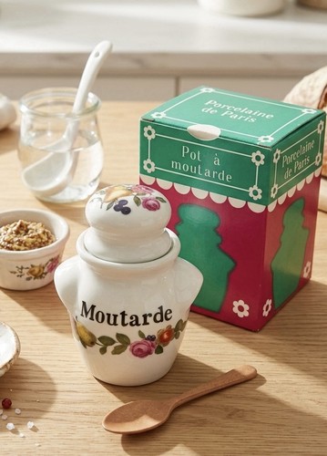 Pot moutarde porcelaine de - à,