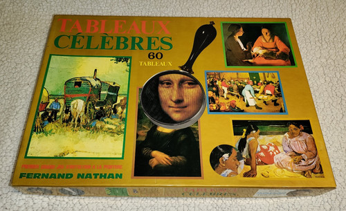 Jeu observation tableaux - d'observation,