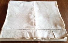 Early 20th Century Linen Sheet... Never Used - 280cm x 215cm