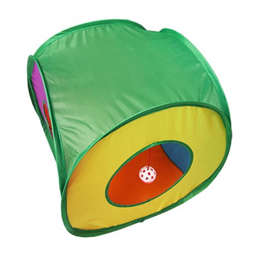 Tunnel pliable pour chat