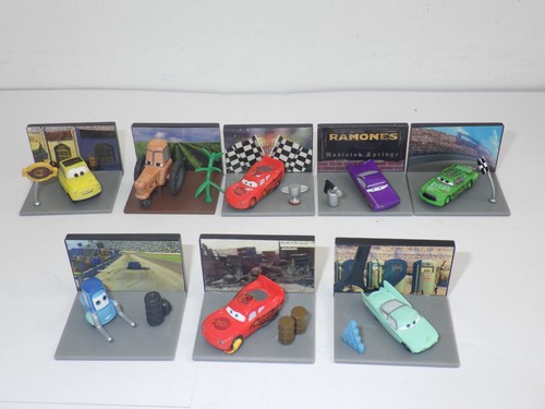 Mini diorama cars - cars, disney