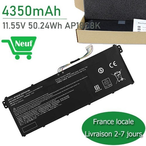 Batterie ap18c8k pour acer - batterie,