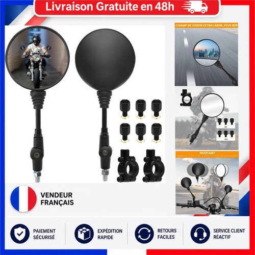 Rétroviseurs moto universels - rétroviseurs,