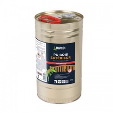 Colle à bois polyuréthane extérieur - 5 kg BOSTIK