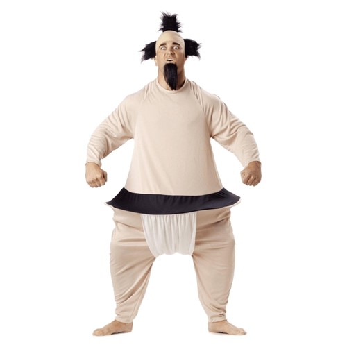 Sumo wrestler adult costume - sumo,