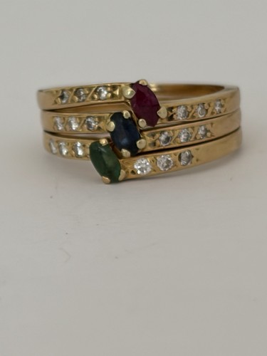 7930 ensemble bagues or - 7930-,