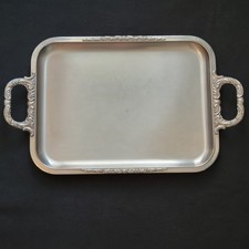 Vintage Alfra Alessi Italy Stainless Steel Service Tray 