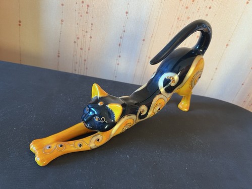 Chat orange noir train - orange,