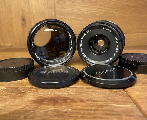 Lot objectifs canon fd - lot, de