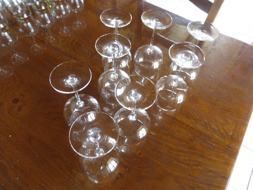 Lot verres a vin - 8,