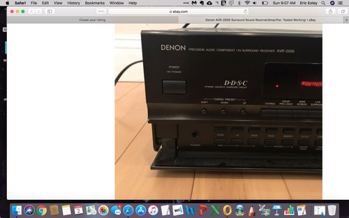 Denon avr 2500 - denon,