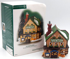 Department 56 Alpine Village Christkindl Post Office Lighted House #805531 W/Box