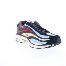 Reebok RBK Premier Pump Paris Trainer baskets pour hommes en toile noir