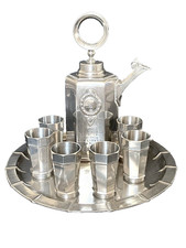 Service A Vin " Glockenkanne " Récompense De Prix De Tir.