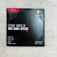 Logitech Extreme Digital 3D Twist Handle Joystick Windows PC (SETUP CD ONLY)