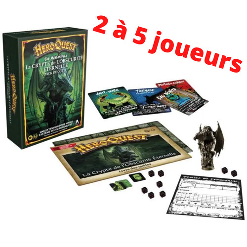 Heroquest pack quête crypte - pack,