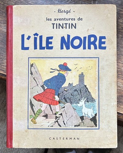 Tintin ile noire - ile,