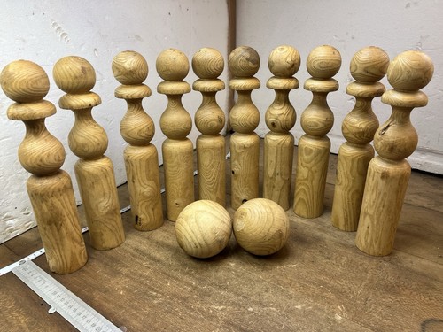 Ancien jeu quilles et - et, 2