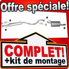 Ligne pot d'échappement pour