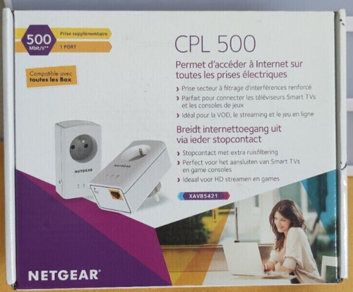 Cpl netgear 500 kit - 2x,