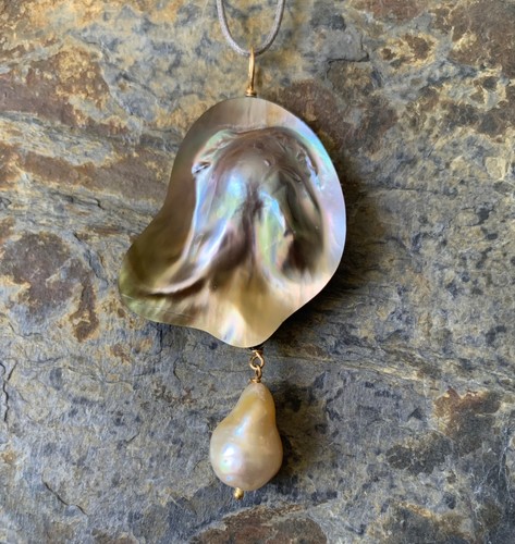 Pendentif 1 perle - 18,