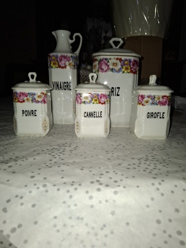 Série cinq pots - de,