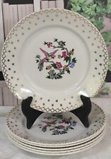 6 Assiettes Plates Anciennes