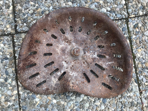Ancien siège tracteur - ancien, en
