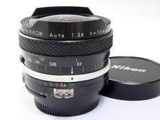 Objectif Nikon Fisheye-Nikkor Auto 16 mm F3,5 Ai-Converted Fisheye Prime du J...
