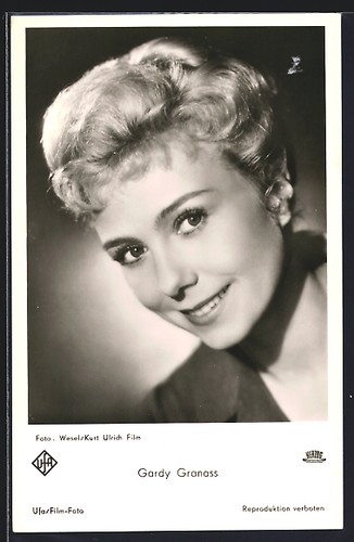 Carte postale actrice - , gardy