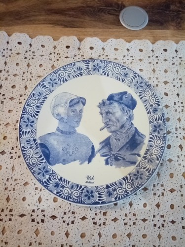 Assiette delfts vintage - assiette,