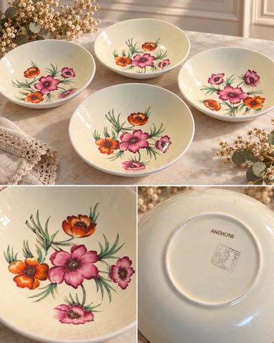 Lot assiettes creuses - lot, 4