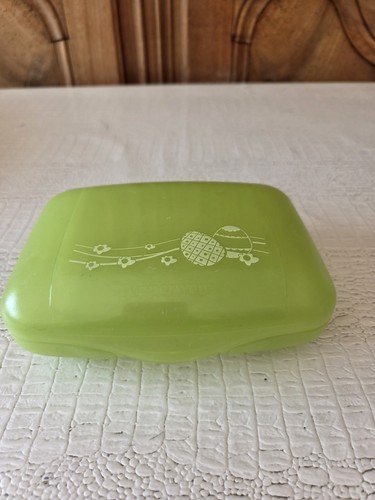 Tupperware boite goûter - goûter, verte