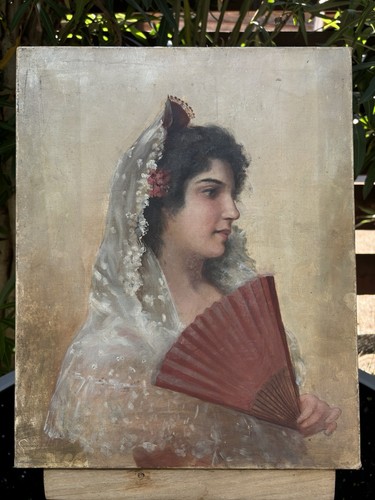 Tableau ancien portrait - tableau, ancien/portrait