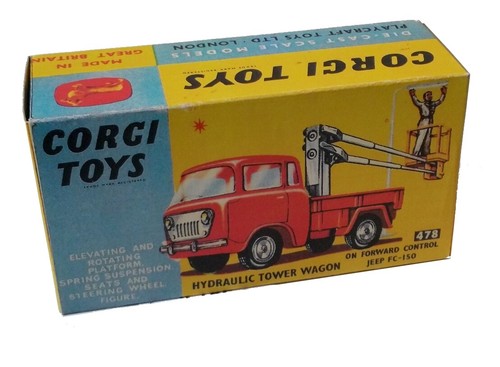Corgi toys boîte - , repro