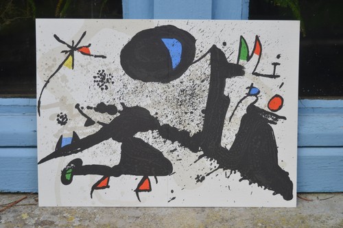 Carton invitation joan miro - carton,