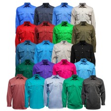 Pilbara Long Sleeve Closed Front Shirt - RRP 39.99 - SALE SALE