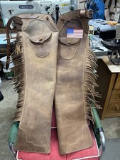 Western Cowboy  Shotgun Chaps / SASS Shooter Custom Made In USA.