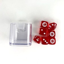 x7 Dés blood bowl Plastique