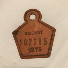 Plaque de Vélo Belge